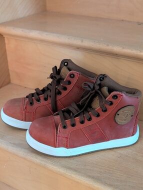 PF690 Women's 6'' High-Top Leather Work Shoes, Metal-Free Size 7 Pilote & Filles